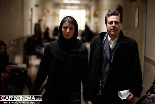 Kamshad Kooshan with Leila Hatami in Narenji Poosh